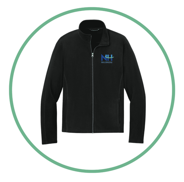 Polyester microfleece jacket