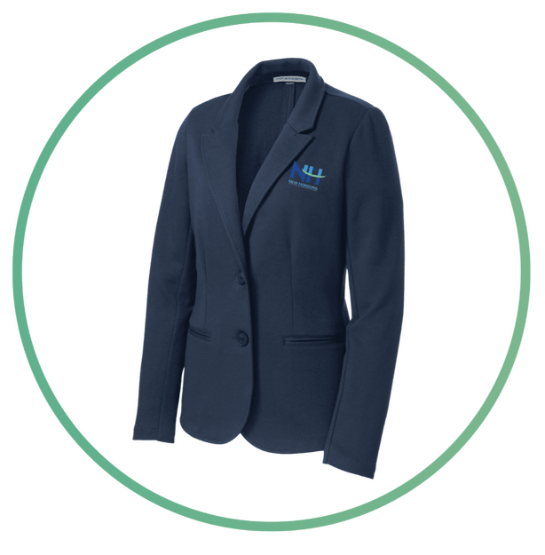 Blazer Woman's Knit Blazer